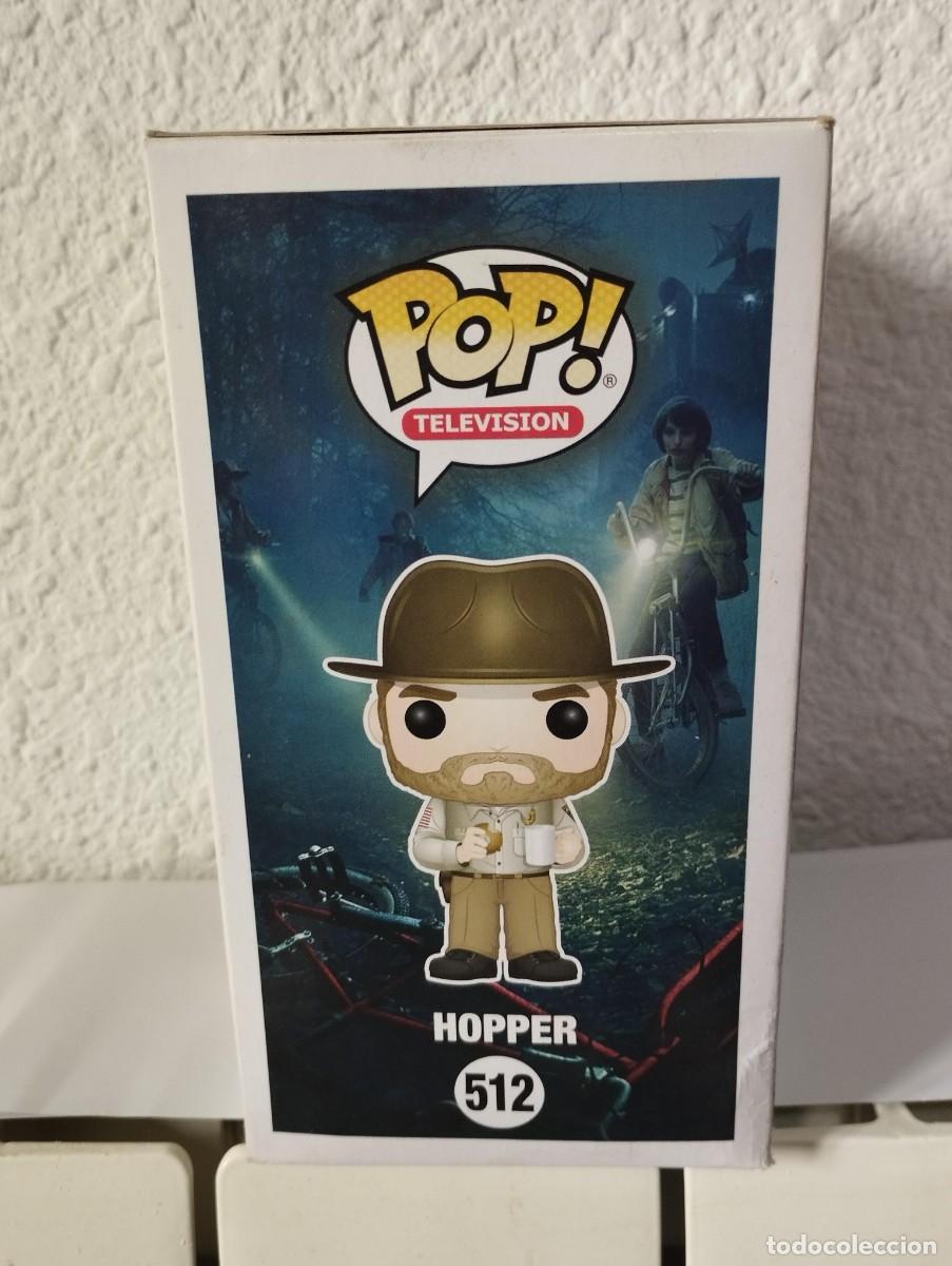 Funko Pop: FUNKO POP FIGURA DE VINILO - 512 HOPPER - STRANGER THINGS - Foto 5