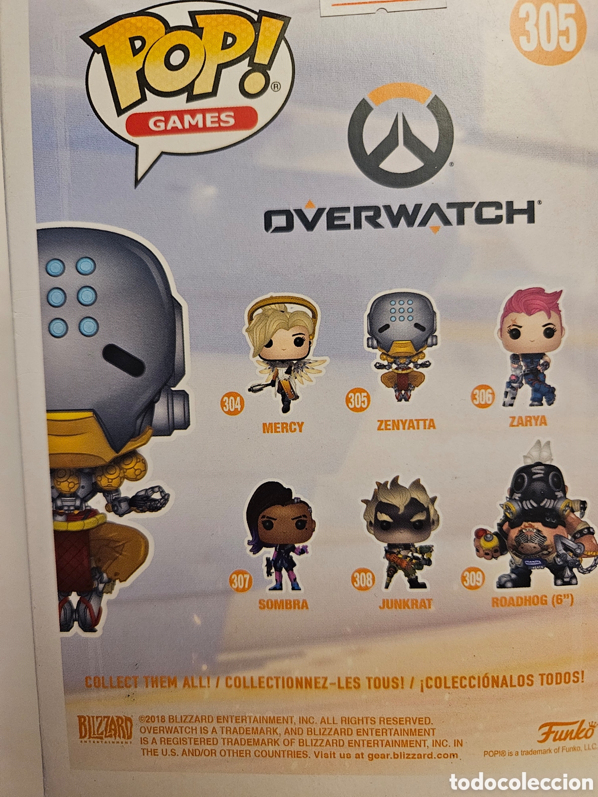Funko Pop: FUNKO POP ZENYATTA 305 OVERWATCH - Foto 4