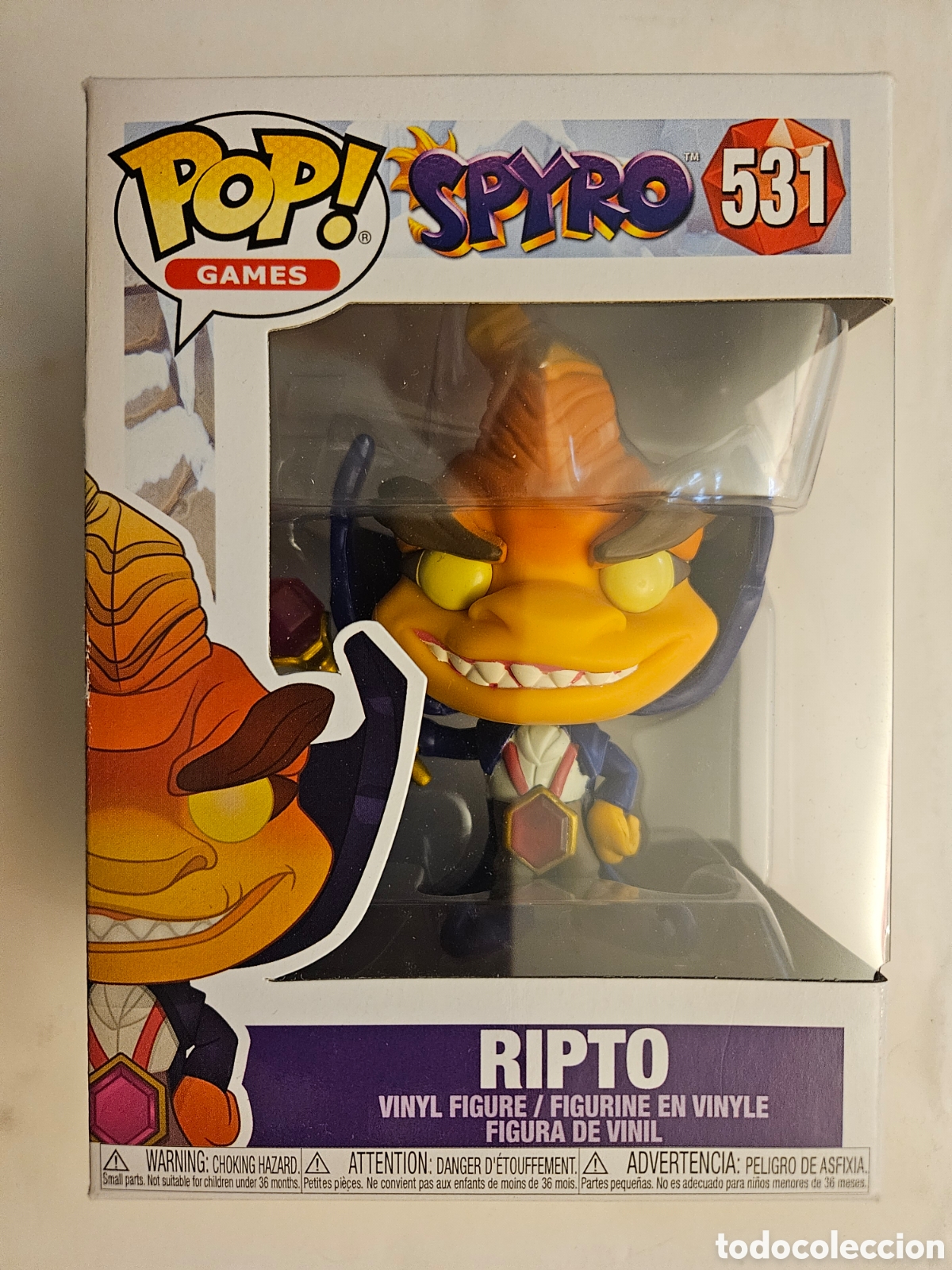 Funko Pop: FUNKO POP RIPTO 531 SPYRO - Foto 1