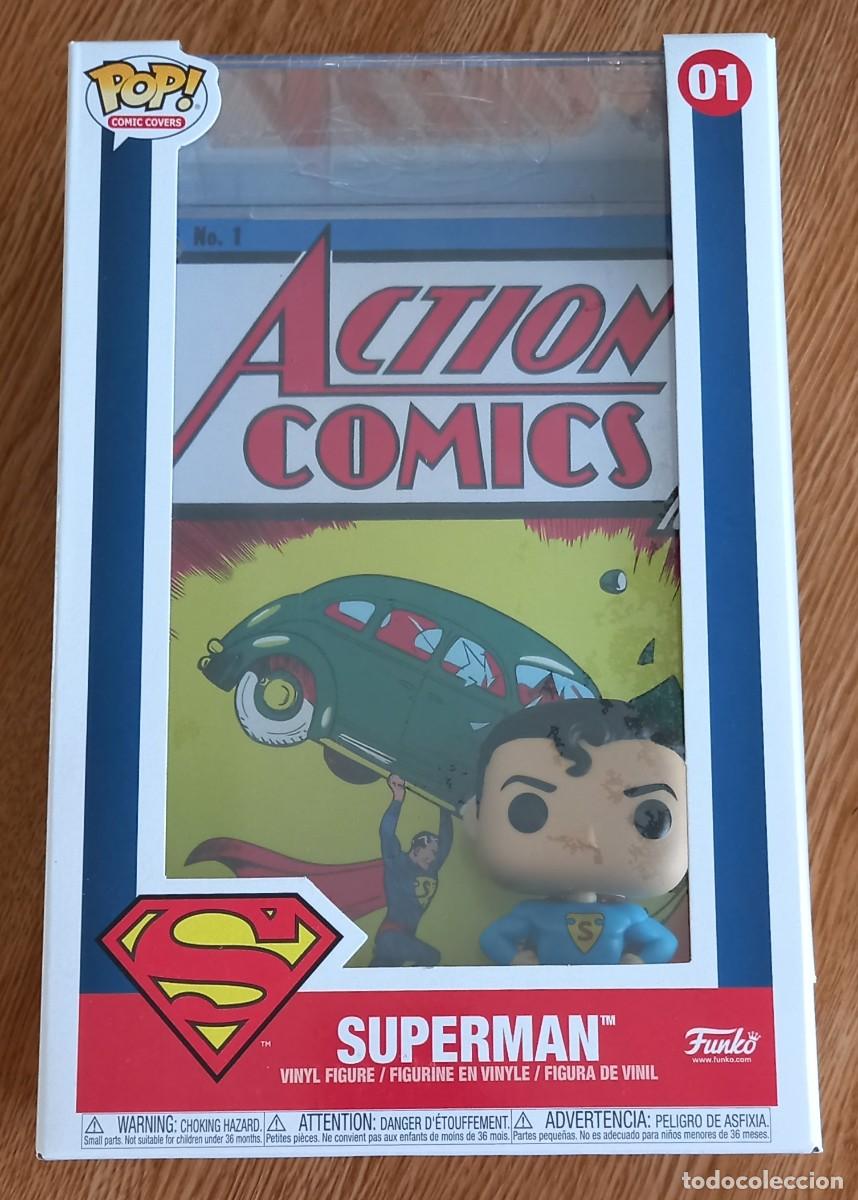 Funko Pop: Funko Superman 01 Pop Comic Covers Nuevo en Caja - Foto 1
