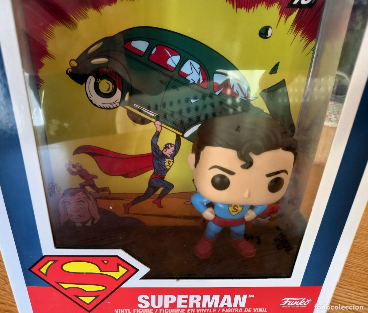 Funko Pop: Funko Superman 01 Pop Comic Covers Nuevo en Caja - Foto 4