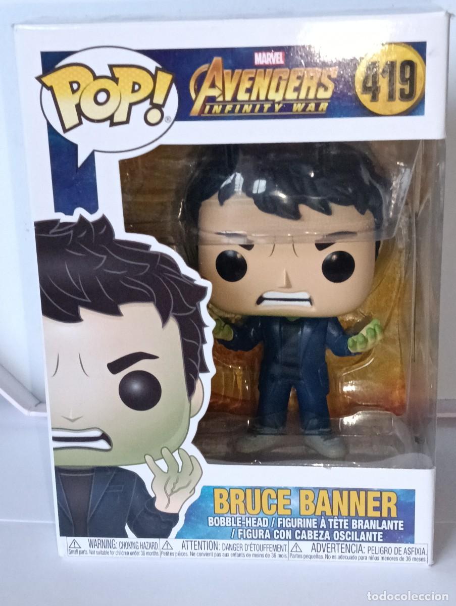 Funko Pop: Funko pop Marvel - Avengers Infinity War - #419 Bruce Banner - Foto 2