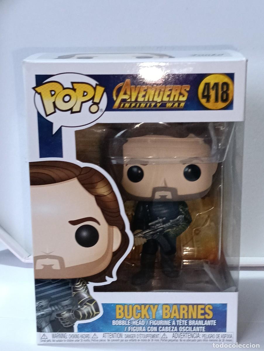 Funko Pop: Funko pop Marvel - Avengers Infinity War - #418 Backy Barnes - Foto 2