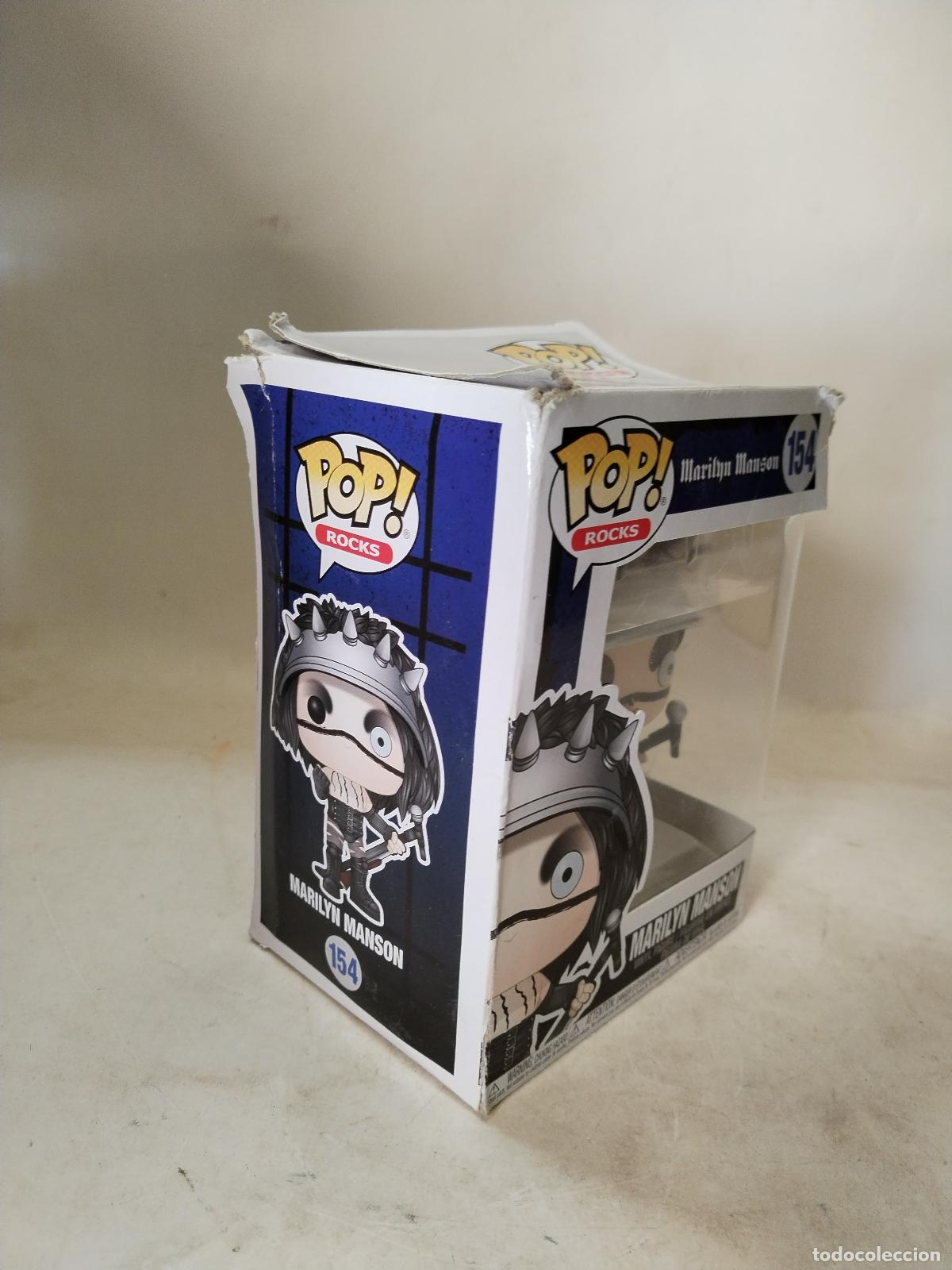 Funko Pop: Funko pop rocks Marilyn Manson 154 - c121 - Foto 2