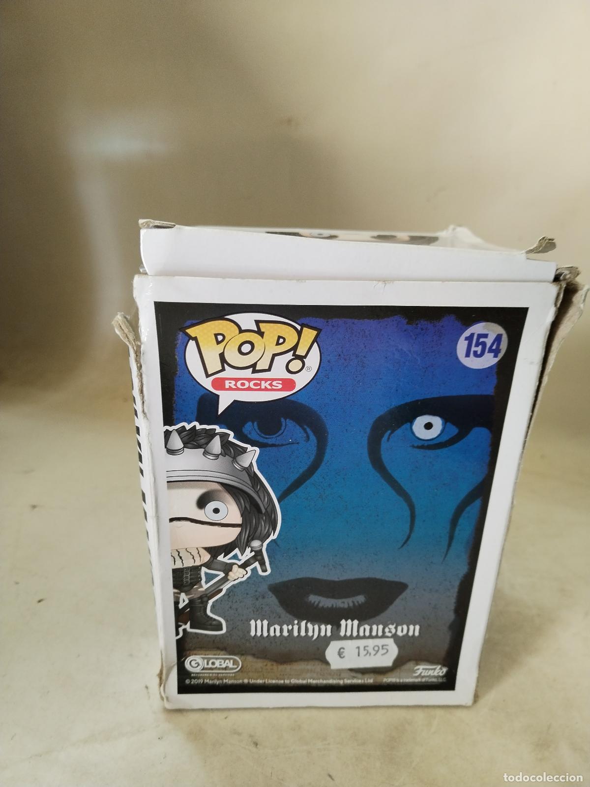Funko Pop: Funko pop rocks Marilyn Manson 154 - c121 - Foto 3