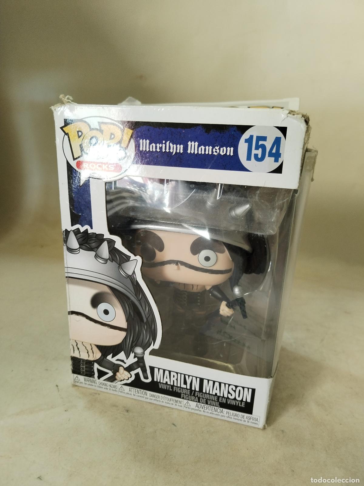 Funko Pop: Funko pop rocks Marilyn Manson 154 - c121 - Foto 4