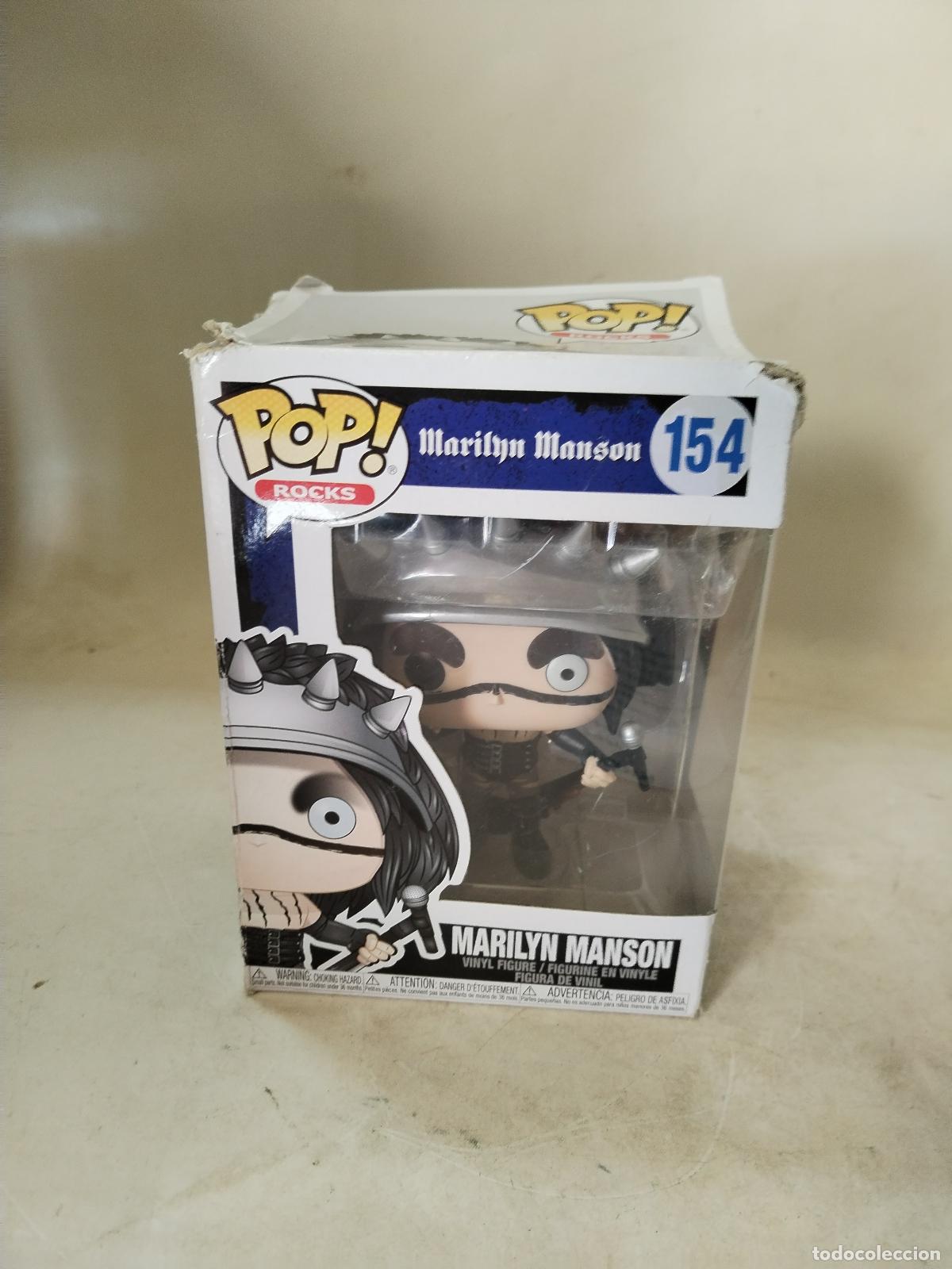Funko Pop: Funko pop rocks Marilyn Manson 154 - c121 - Foto 1