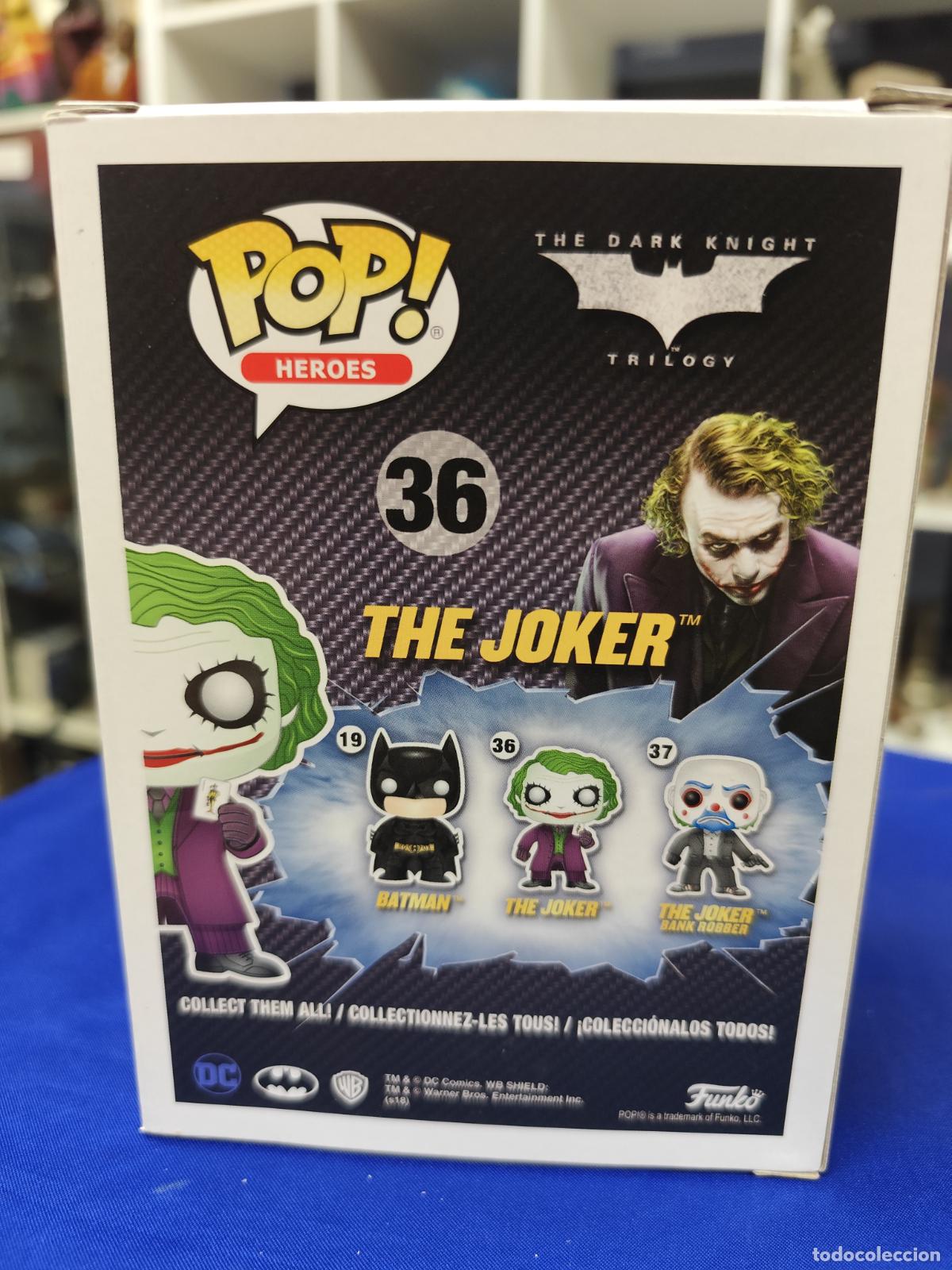 Funko Pop: FUNKO POP JOKER 36 BATMAN DARK KNIGHT TRILOGY - Foto 2