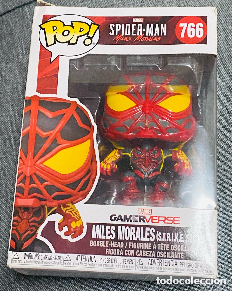 Funko Pop: FUNKO POP 766 SpiderMan Marvel Spider Man Miles Morales - Foto 2