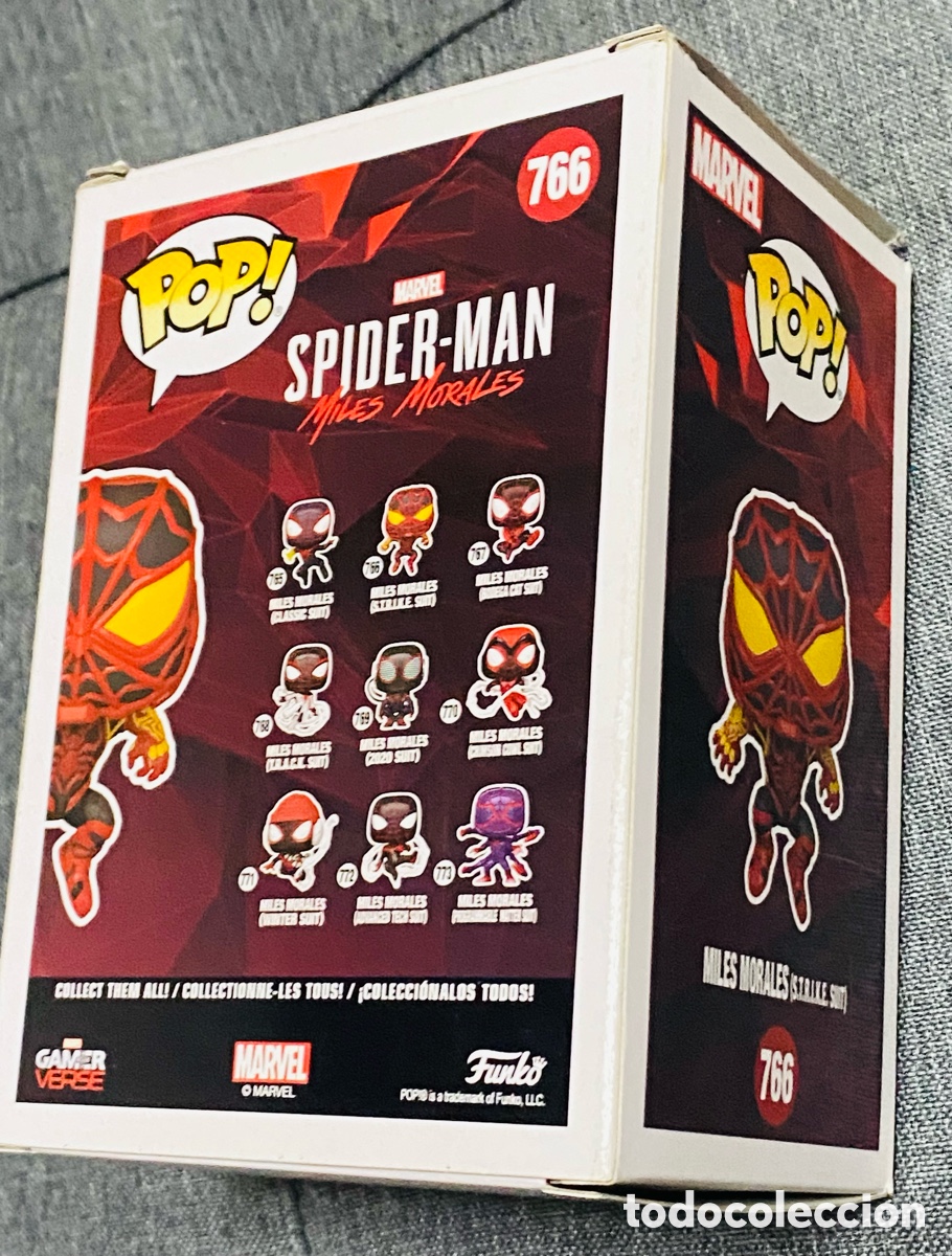 Funko Pop: FUNKO POP 766 SpiderMan Marvel Spider Man Miles Morales - Foto 3
