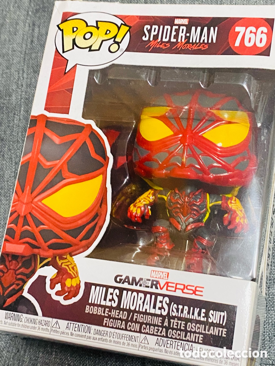 Funko Pop: FUNKO POP 766 SpiderMan Marvel Spider Man Miles Morales - Foto 4