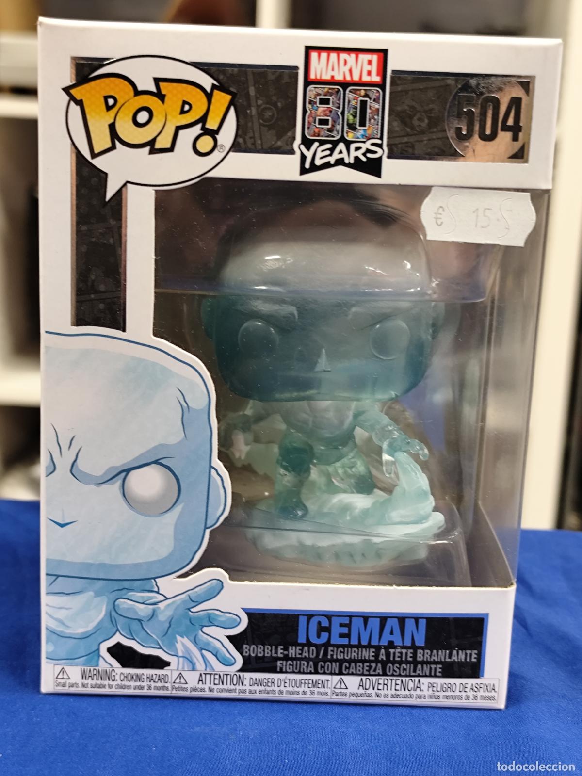 Funko Pop: FUNKO POP NUMERO 504 ICEMAN MARVEL 80 YEARS - Foto 1