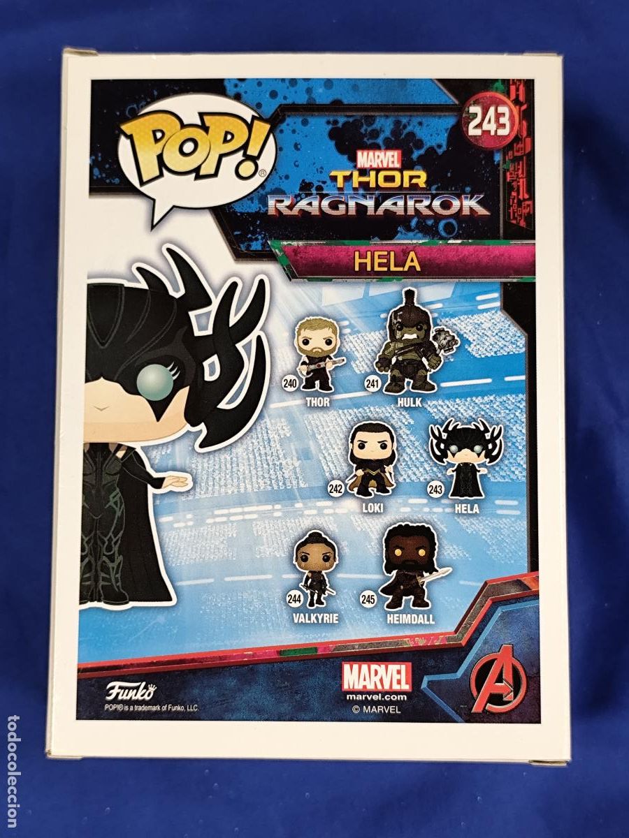 Funko Pop: FUNKO POP MARVEL THOR RAGNAROK NUM 243 HELA - Foto 2