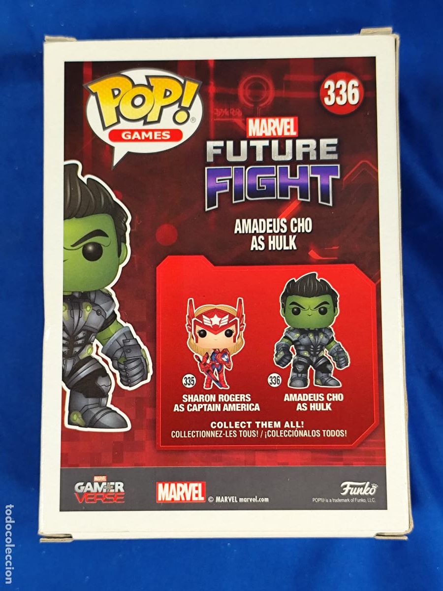 Funko Pop: FUNKO POP MARVEL FUTURE FIGHT AMADEUS CHO AS HULK NUM 336 - Foto 2