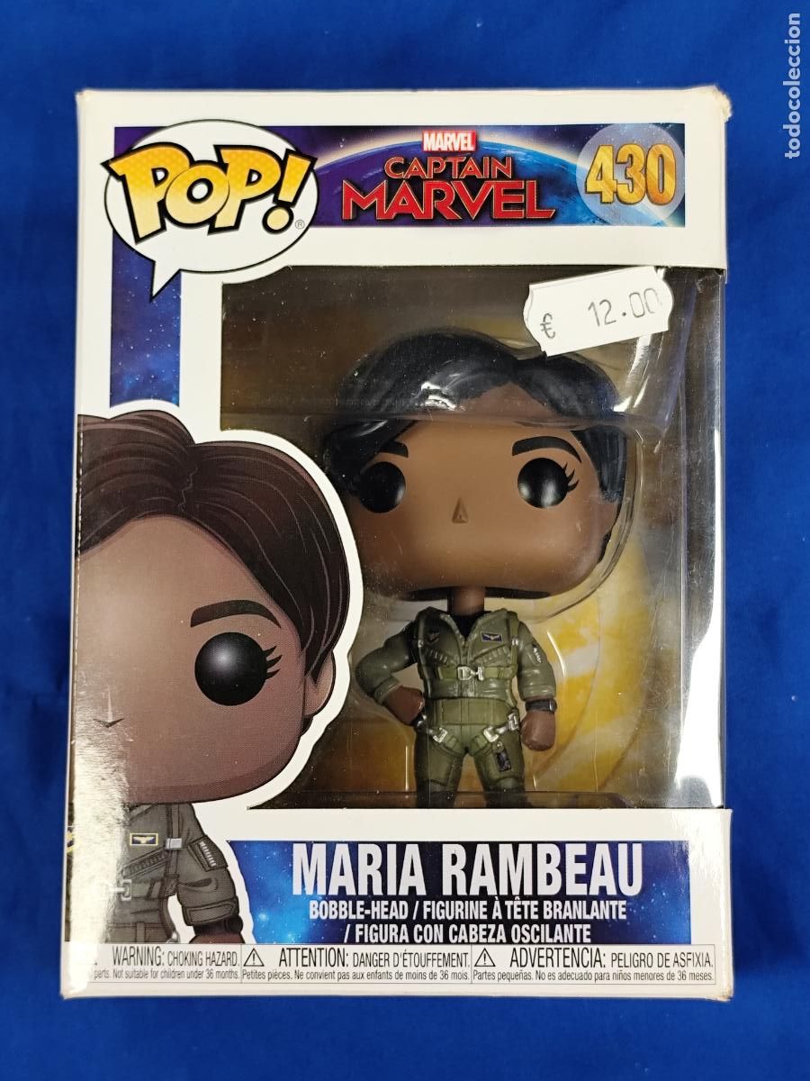Funko Pop: FUNKO POP capitain marvel num 430 maria rambeau - Foto 1