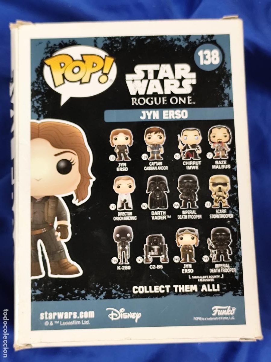 Funko Pop: FUNKO POP star wars num 138 JYN ERSO - Foto 2