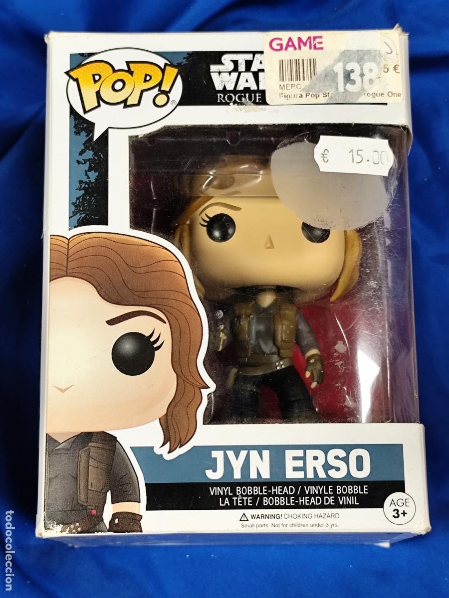 Funko Pop: FUNKO POP star wars num 138 JYN ERSO - Foto 1