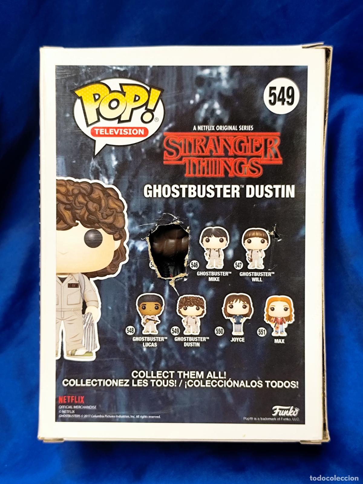 Funko Pop: Funko Pop Stranger Things Ghotbuster Dustin 549 - Foto 2