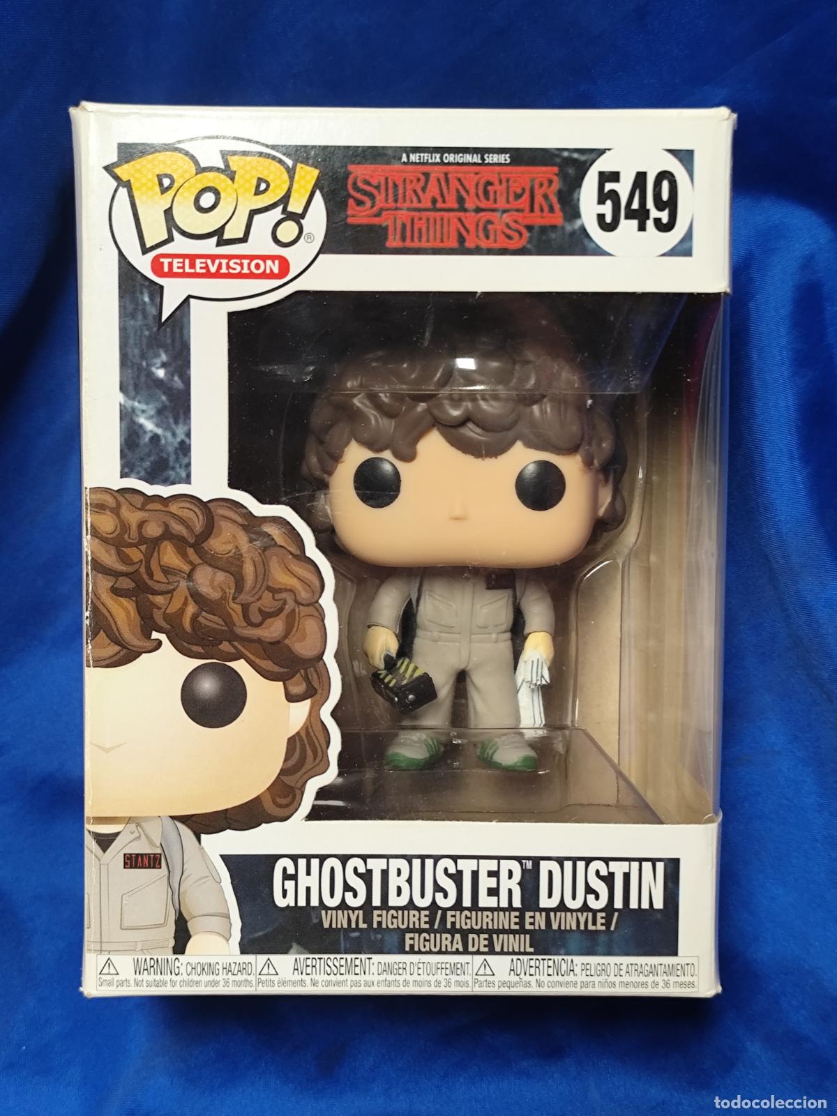 Funko Pop: Funko Pop Stranger Things Ghotbuster Dustin 549 - Foto 1