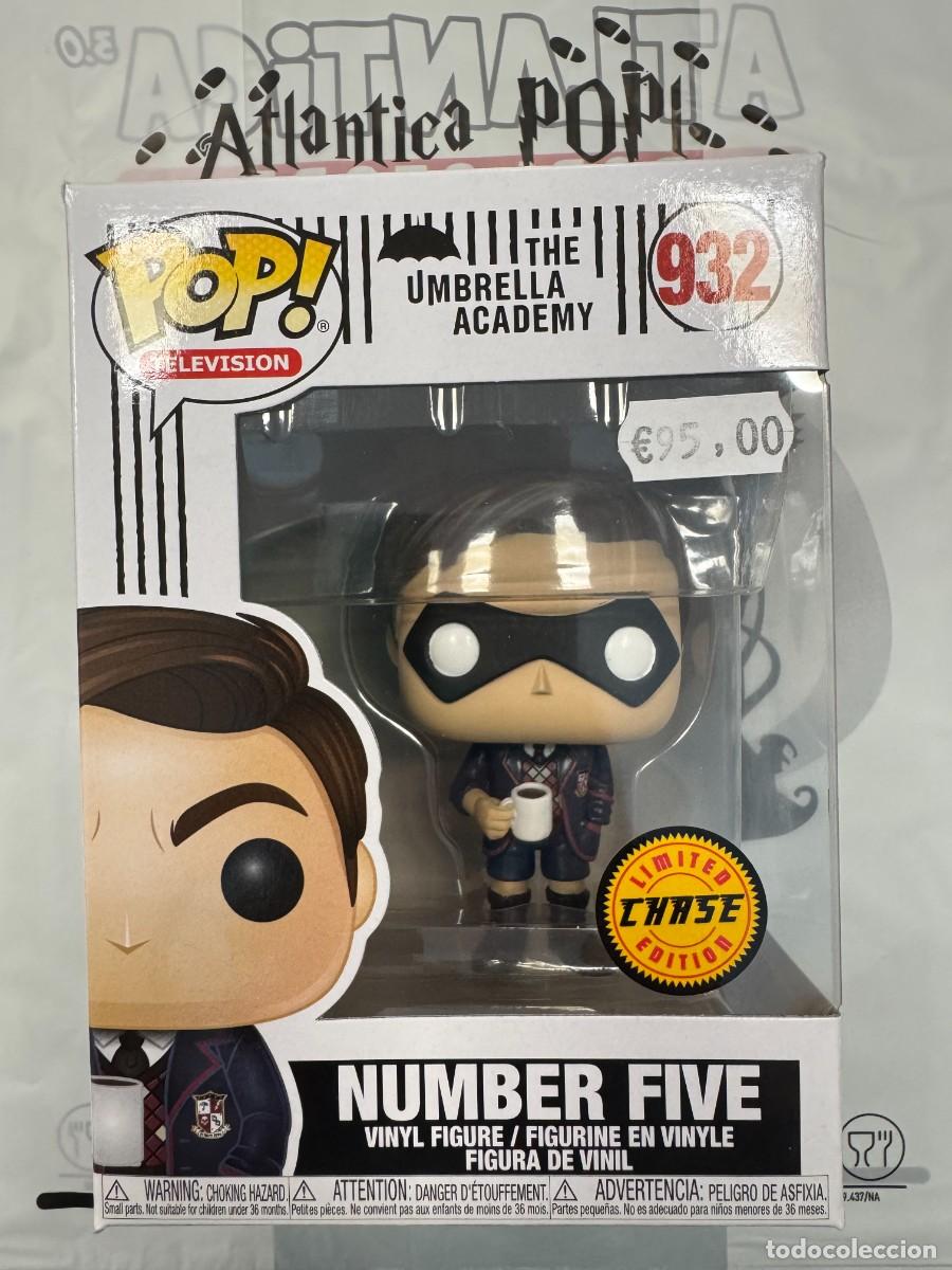 Funko Pop: FUNKO POP NUMBER FIVE CHASE - UMBRELLA ACADEMY 932 - Foto 1