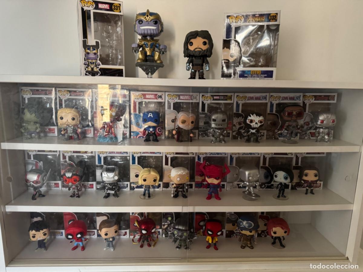 Funko Pop: Colecci&oacute;n Funko Pop Marvel + Expositores - Foto 3