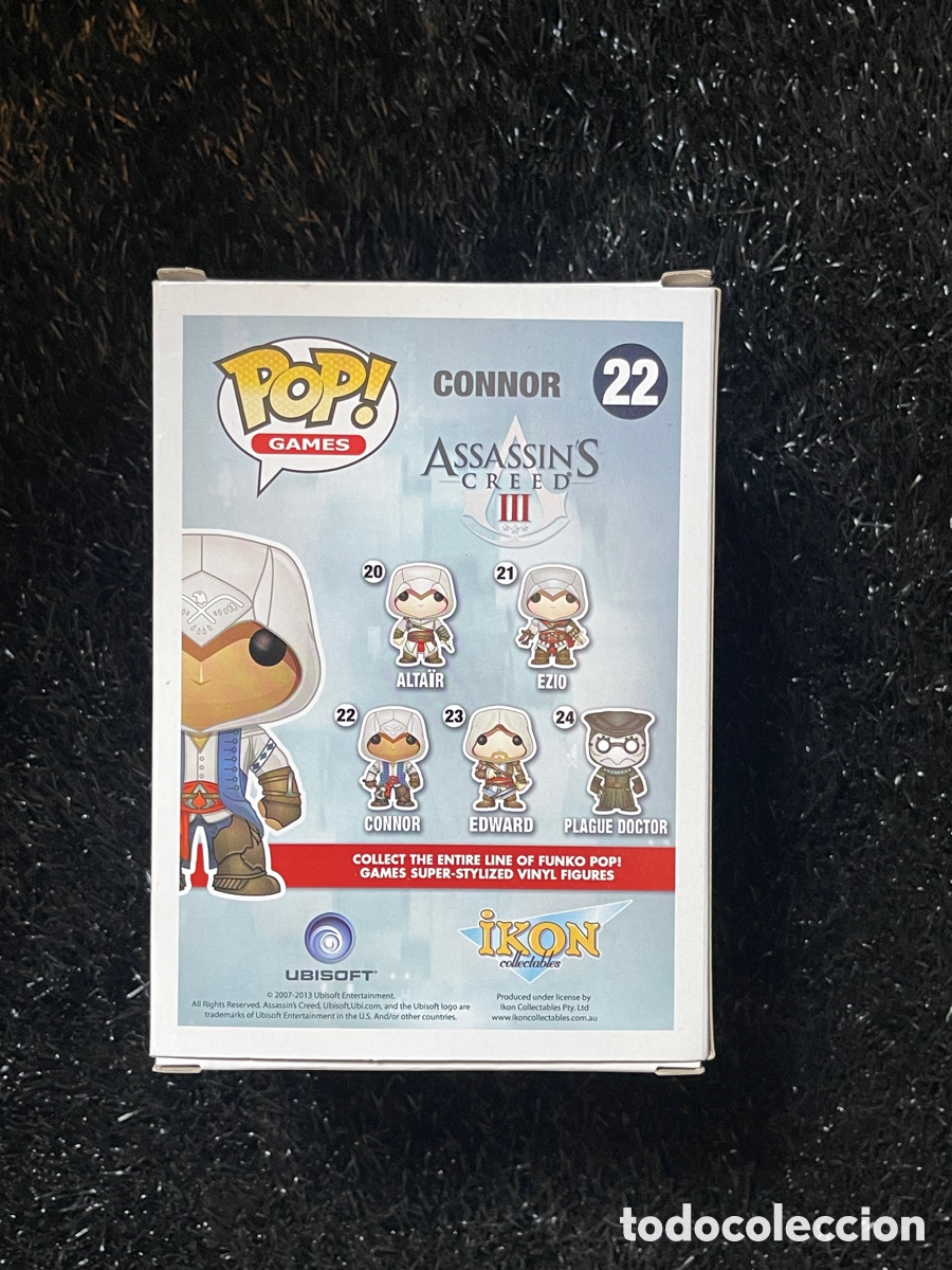 Funko Pop: Funko pop Connor Assassins creed III - Foto 3