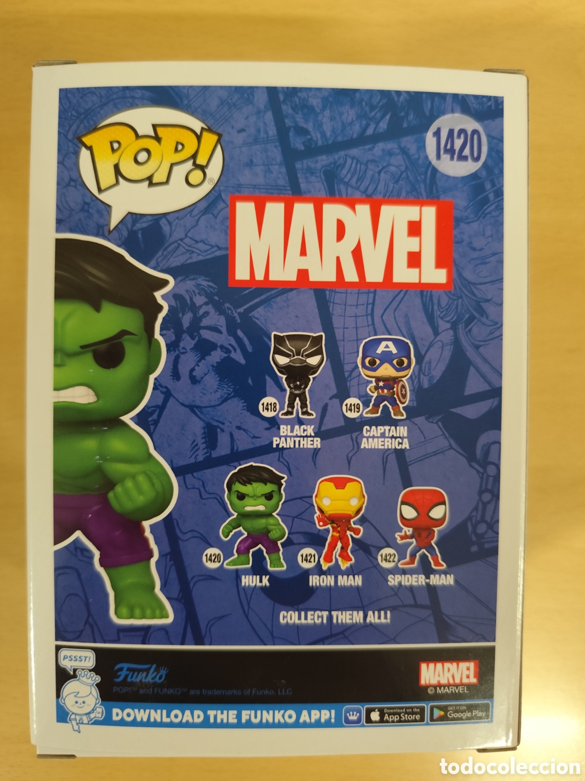 Funko Pop: FUNKO POP 1420 HULK MARVEL NUEVO A ESTRENAR - Foto 3