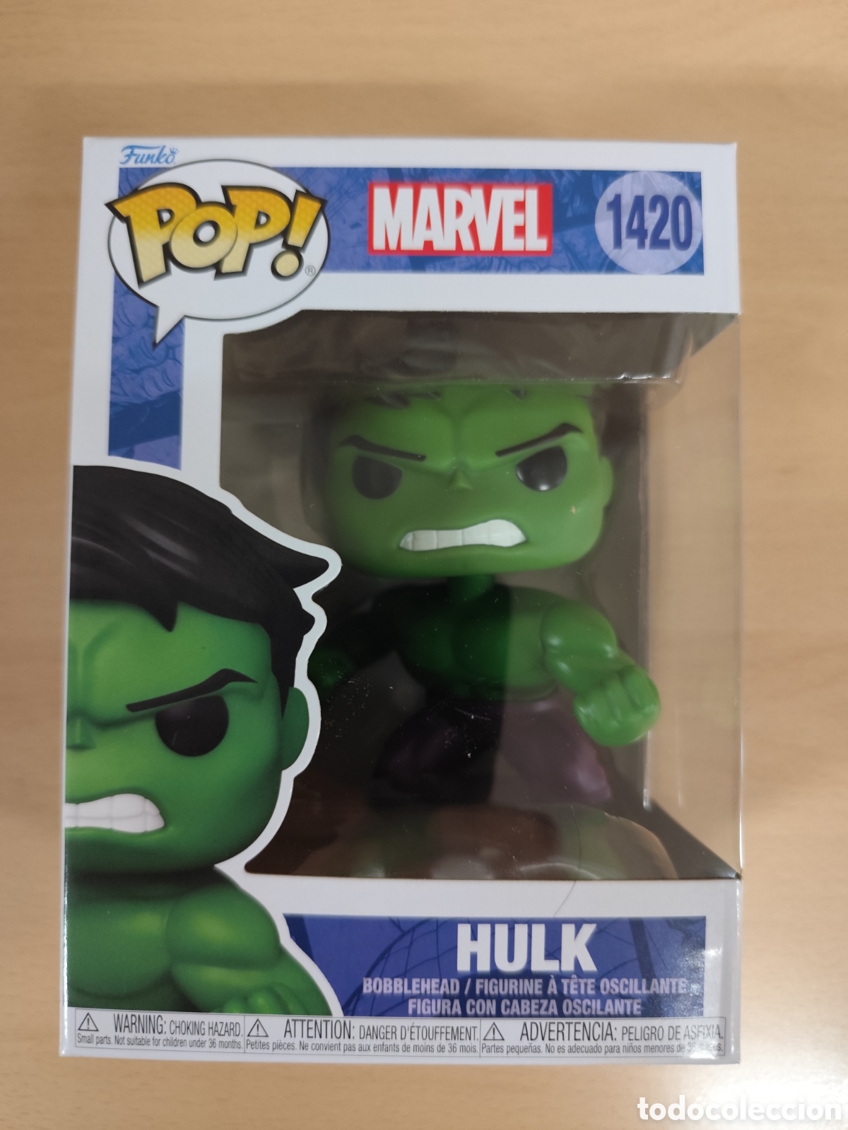 Funko Pop: FUNKO POP 1420 HULK MARVEL NUEVO A ESTRENAR - Foto 1