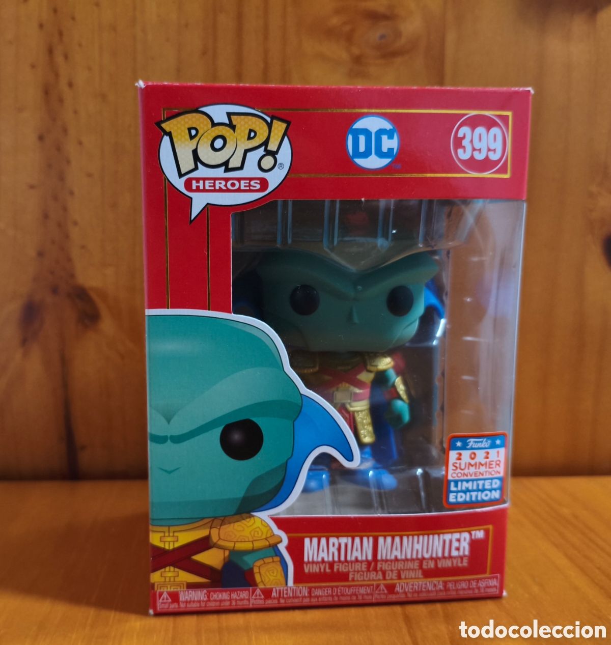 Funko Pop: Funko Pop! Martian Manhunter DC. Edici&oacute;n limitada. - Foto 3