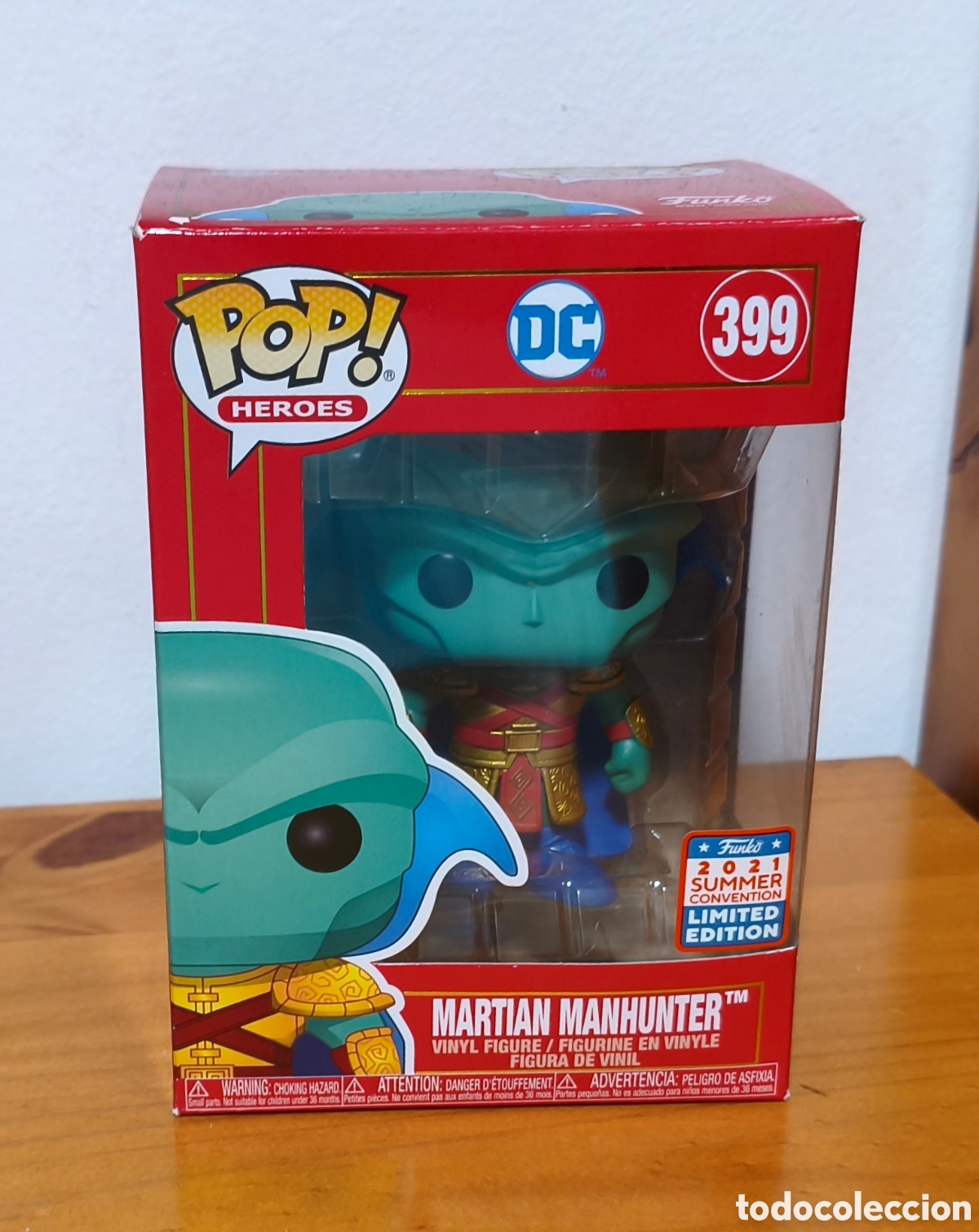 Funko Pop: Funko Pop! Martian Manhunter DC. Edici&oacute;n limitada. - Foto 1