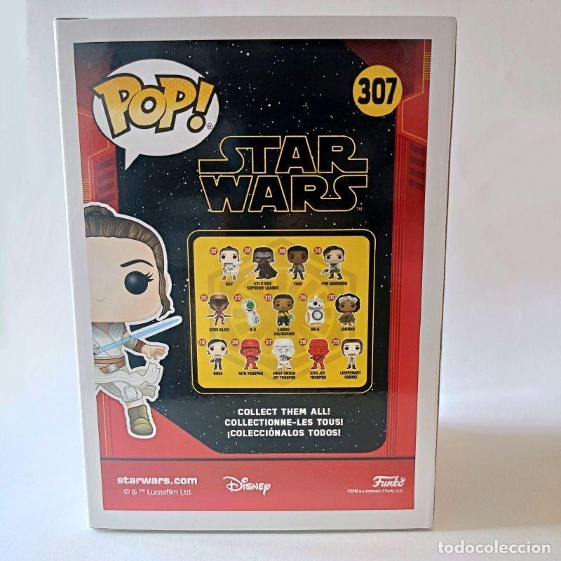 Funko Pop: JEDI REY CON SABLE AZUL. STAR WARS. Funko POP! (POP-08) - Foto 2
