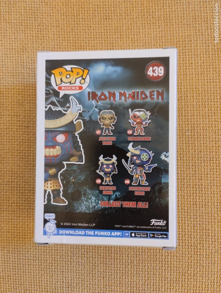 Funko Pop: Funko Iron Maiden 439 Senjutsu Eddie - Foto 3