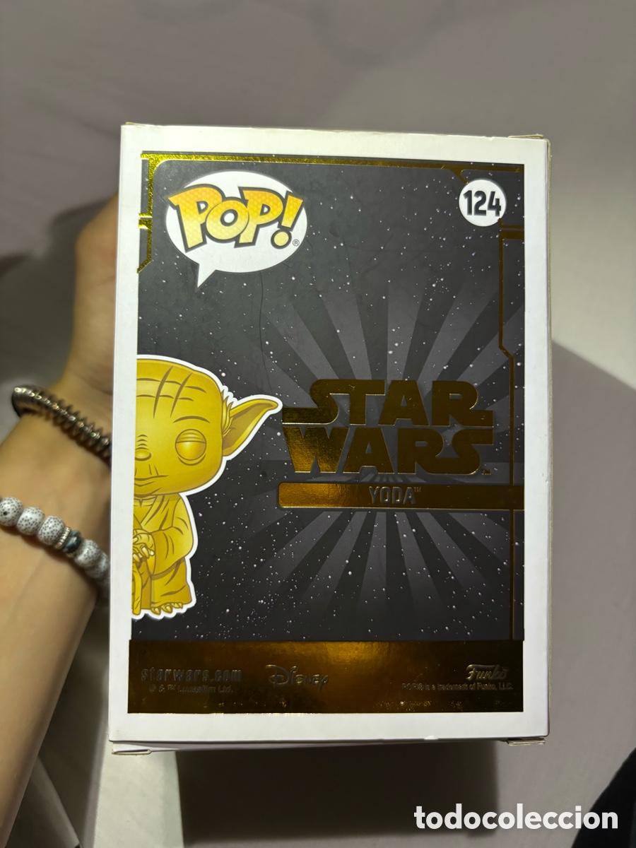 Funko Pop: Funko Pop Yoda Special edition Gold - Foto 4