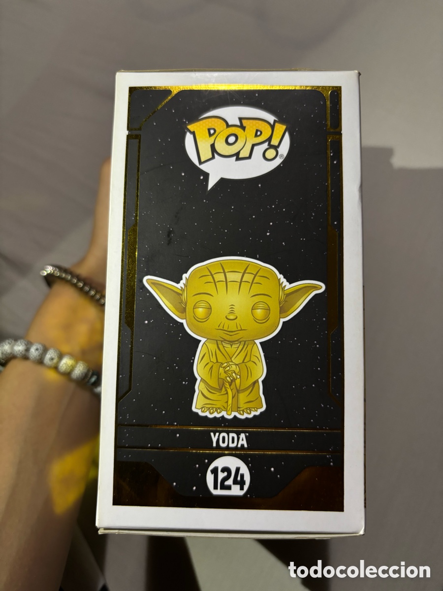 Funko Pop: Funko Pop Yoda Special edition Gold - Foto 5