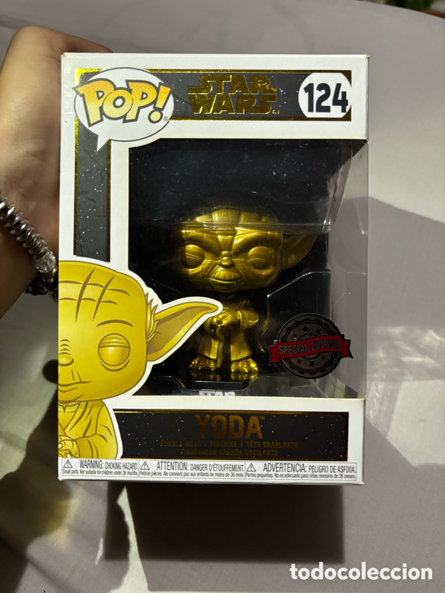 Funko Pop: Funko Pop Yoda Special edition Gold - Foto 1