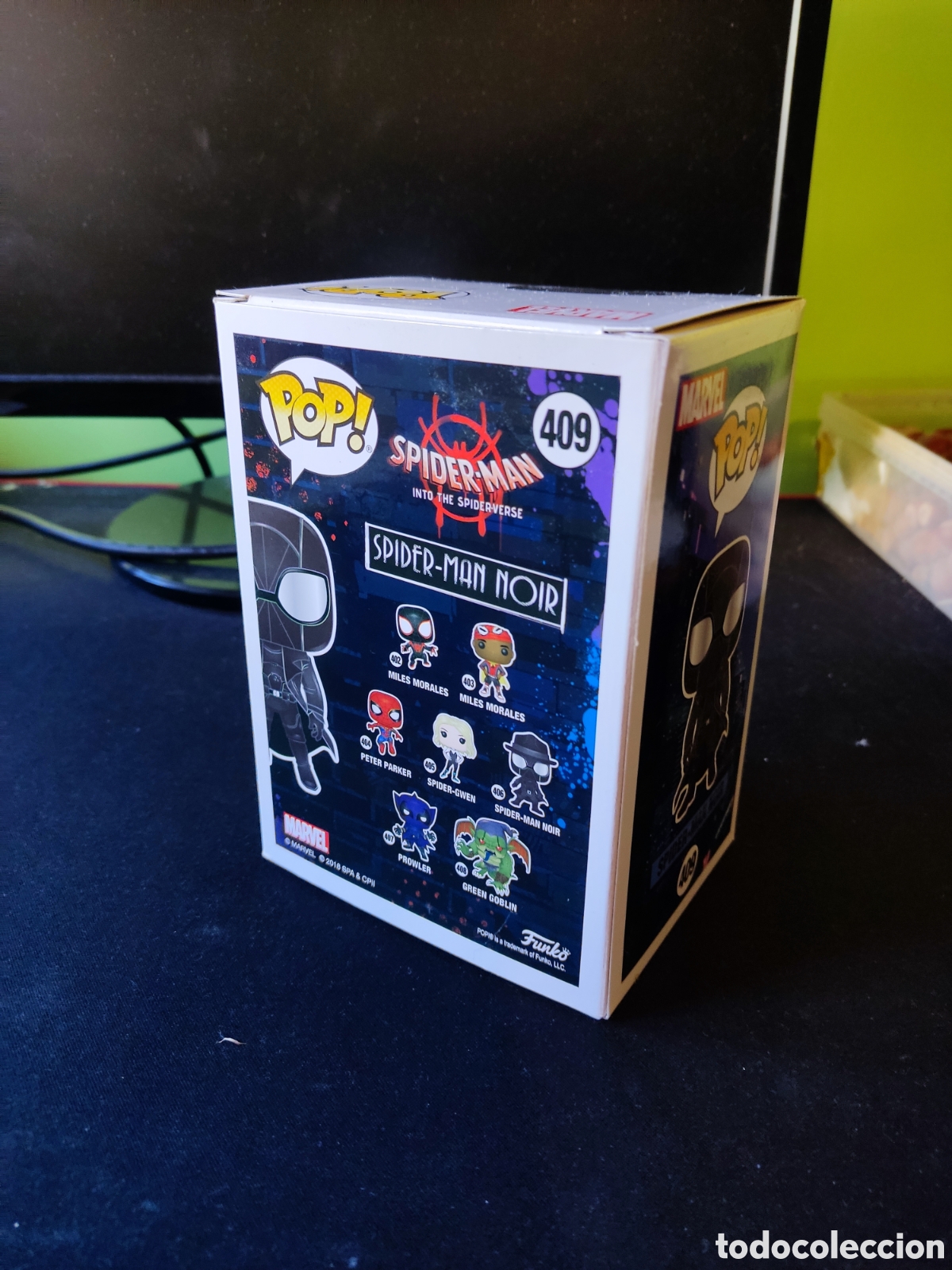 Funko Pop: Funko Pop Spider-Man Noir 409 - Foto 2