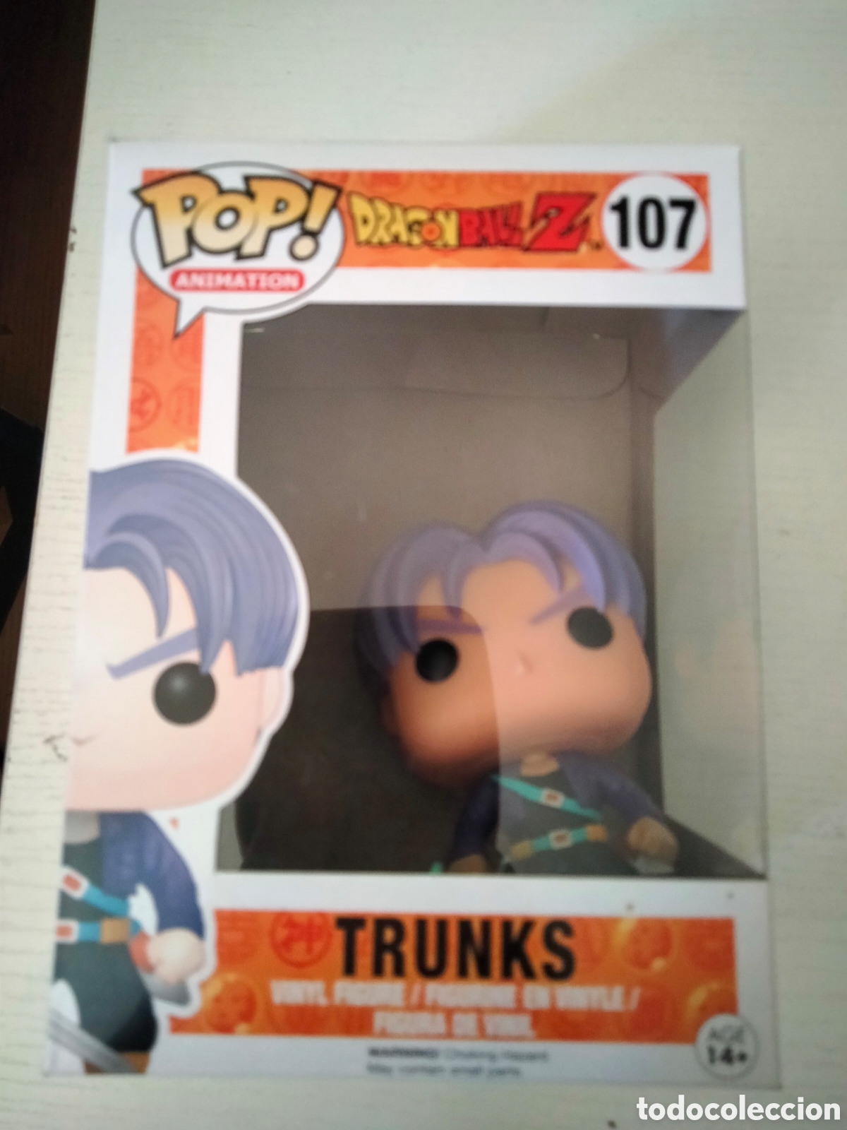 Funko Pop: Funko Pop Animation Drag&oacute;n ball Z Trunks 107 - Foto 2