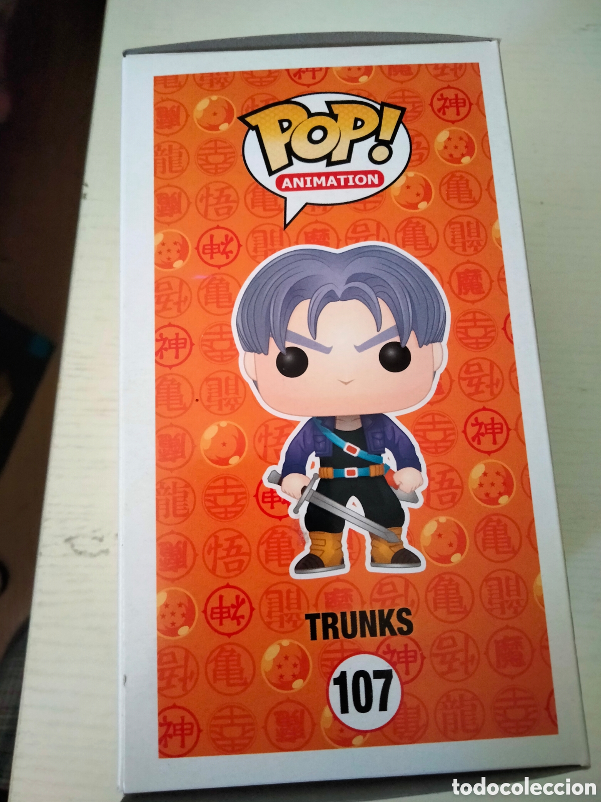 Funko Pop: Funko Pop Animation Drag&oacute;n ball Z Trunks 107 - Foto 3