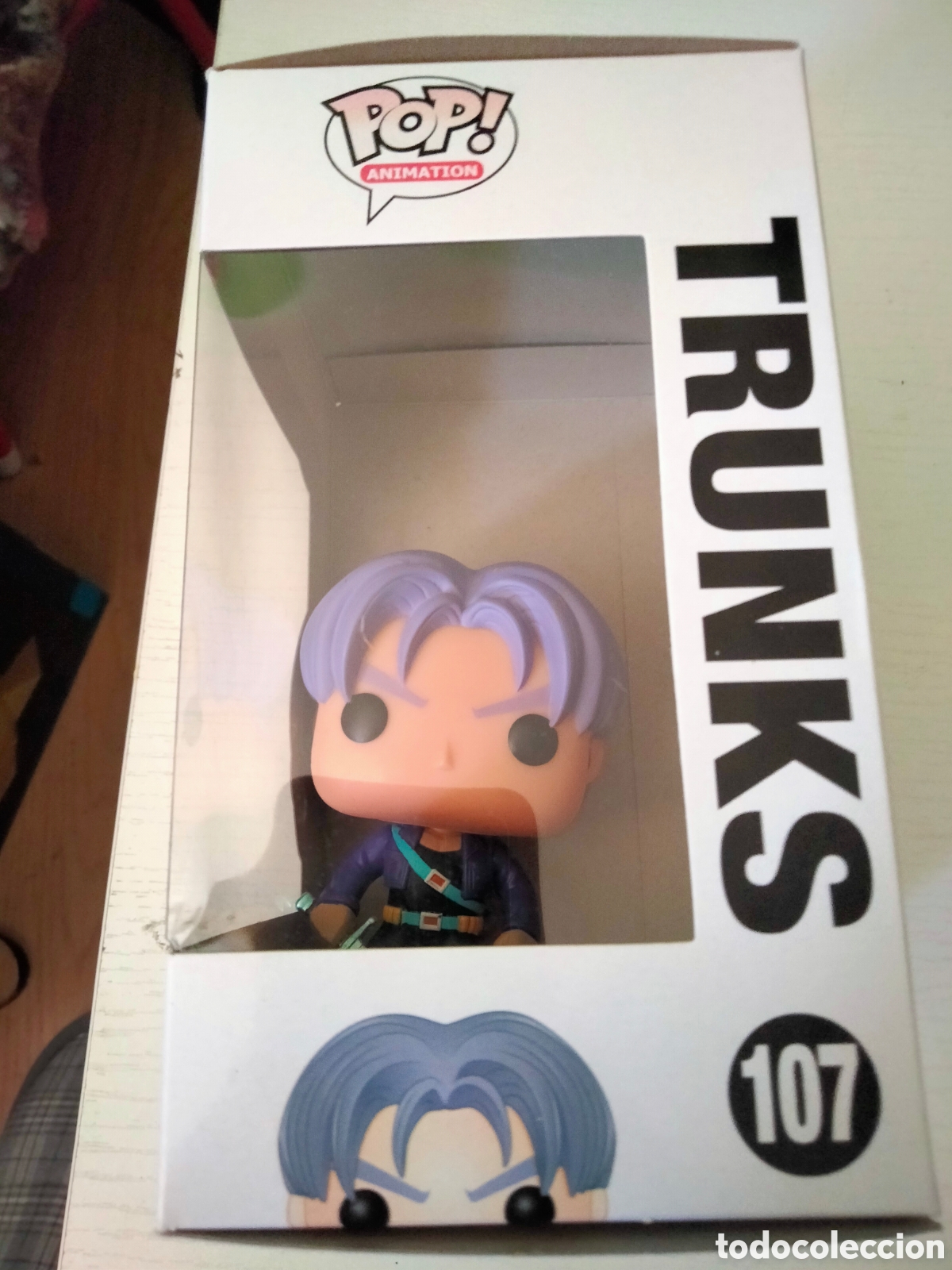 Funko Pop: Funko Pop Animation Drag&oacute;n ball Z Trunks 107 - Foto 5