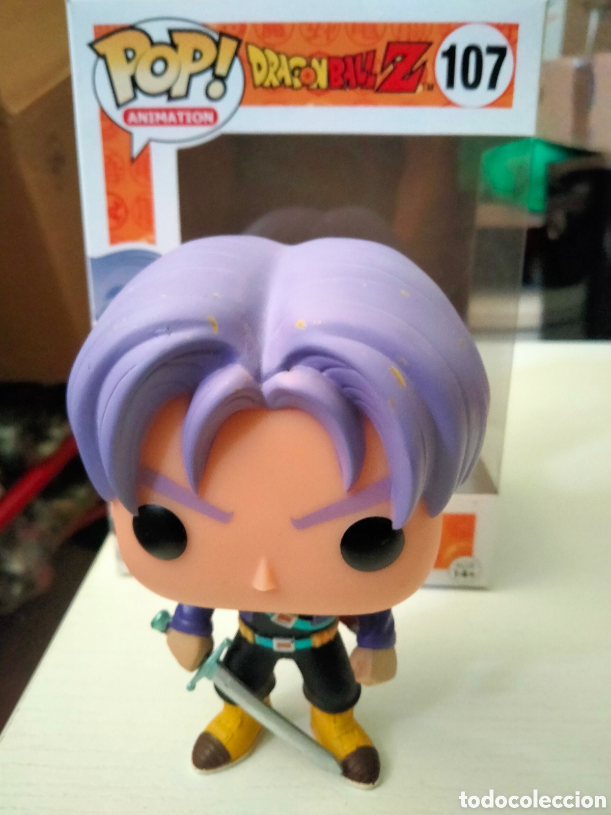 Funko Pop: Funko Pop Animation Drag&oacute;n ball Z Trunks 107 - Foto 1
