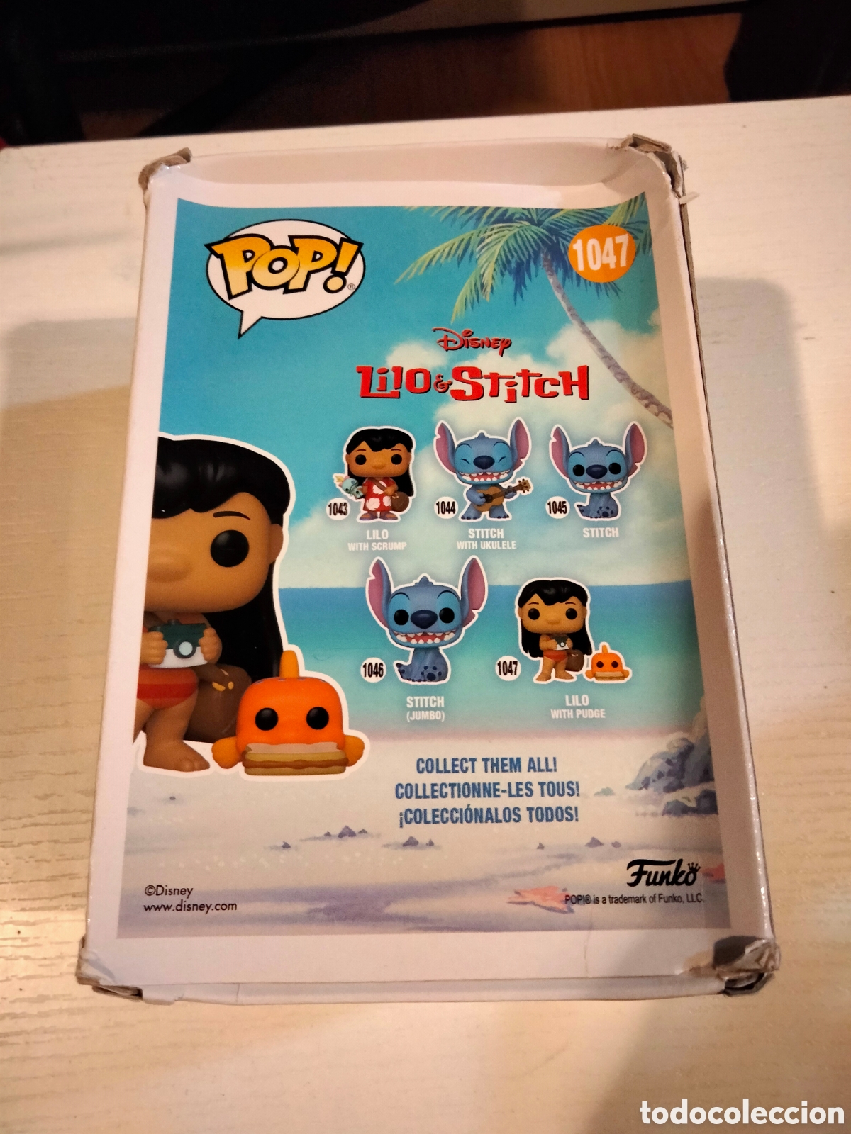 Funko Pop: Funko Pop Disney Lilo & Stitch. Lilo with pudge 1047 - Foto 3