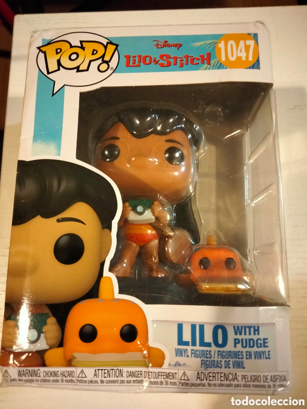 Funko Pop: Funko Pop Disney Lilo & Stitch. Lilo with pudge 1047 - Foto 1