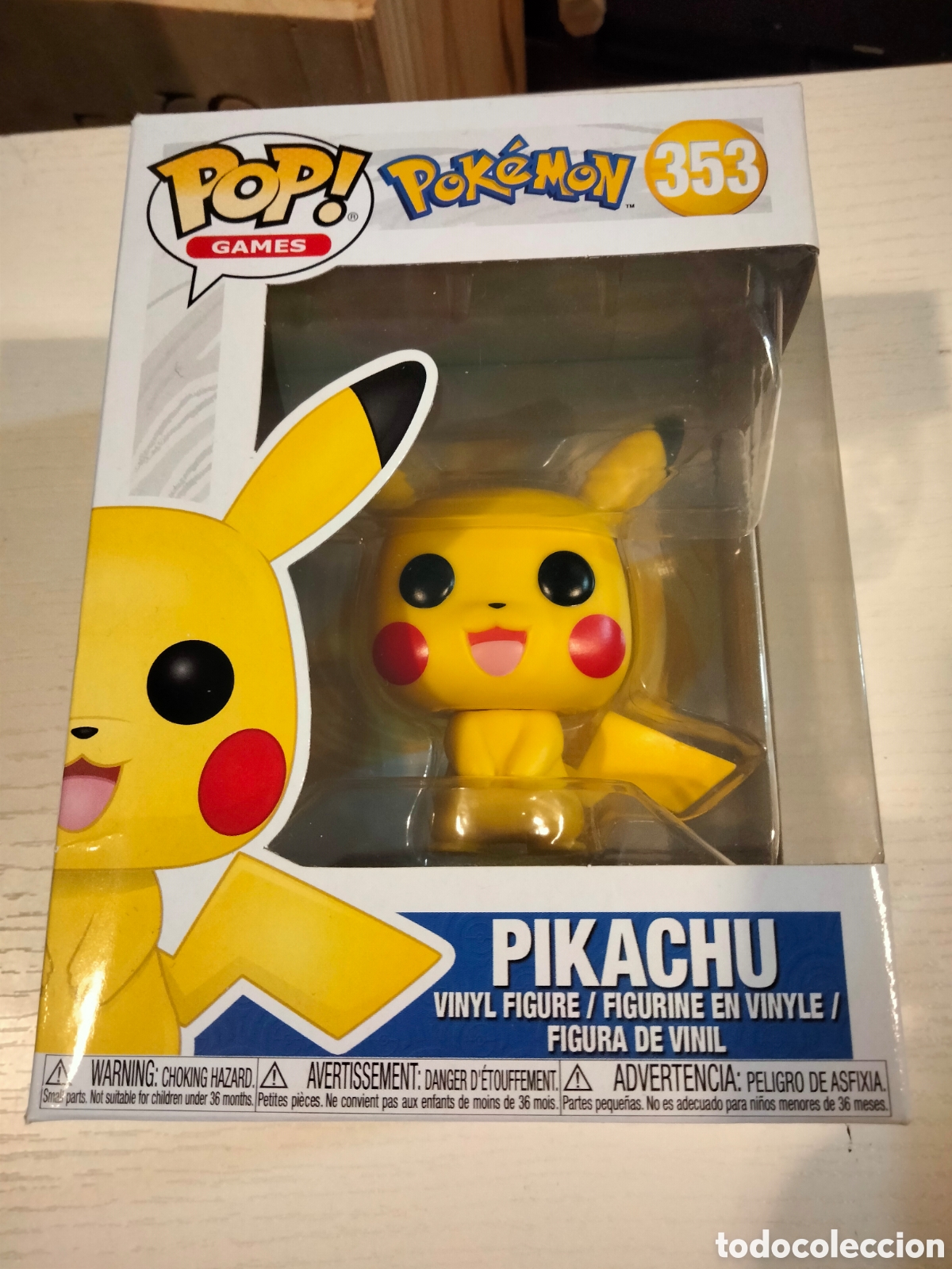 Funko Pop: Funko pop games! Pokemon Pikachu 353 - Foto 1