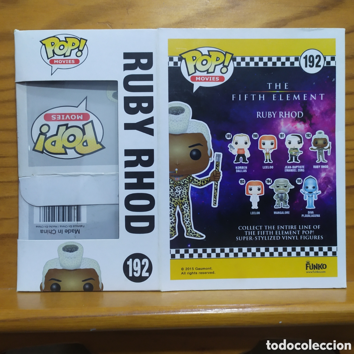 Funko Pop: CAJA VAC&Iacute;A - Funko Pop n&deg; 192 Ruby Rhod - Foto 2