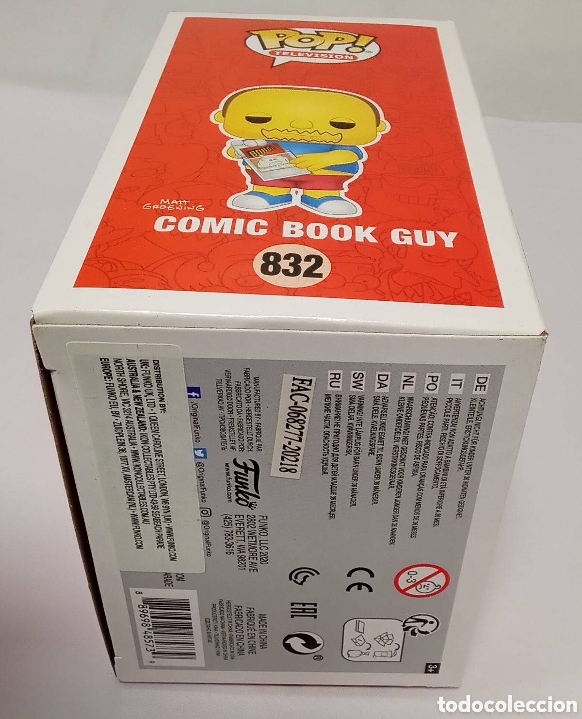 Funko Pop: Comic book Guy The Simpsons Funko Pop 832 - Foto 3