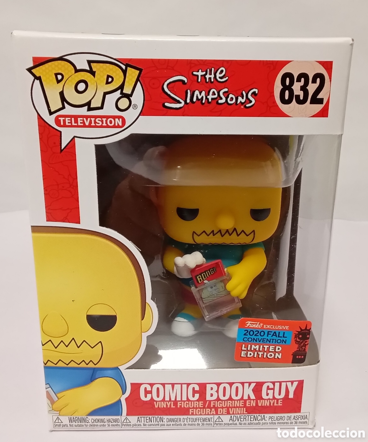 Funko Pop: Comic book Guy The Simpsons Funko Pop 832 - Foto 1