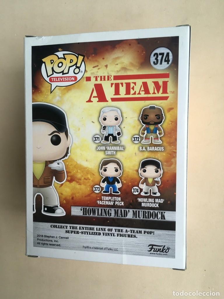 Funko Pop: FUNKO POP THE A‑TEAM H.M. MURDOCK #374 VAULTED + PROTECTOR - Foto 3