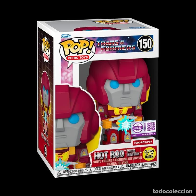 Funko Pop: Funko Transformes Hot Rod 150 Edici&oacute;n Limitada 7500 piezas - Foto 1