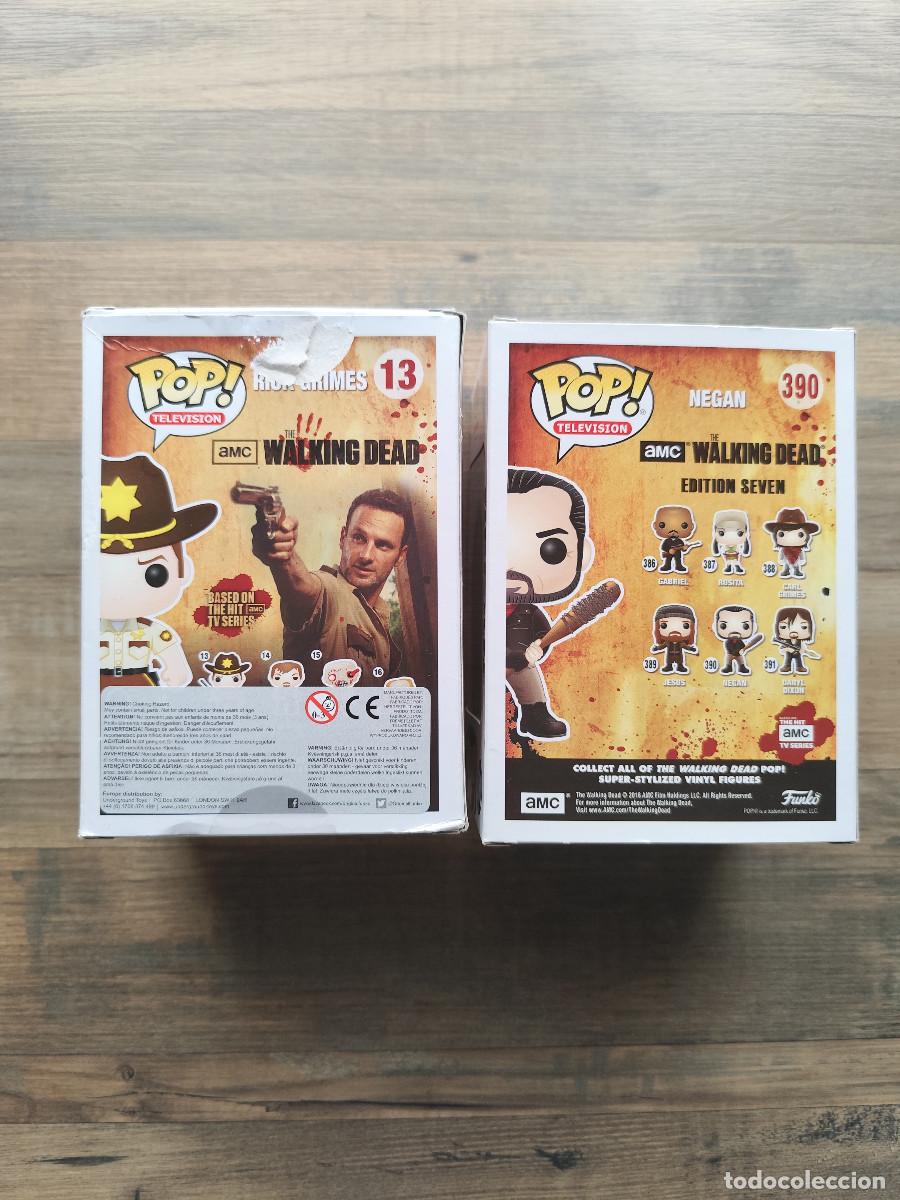 Funko Pop: Funko Pop! The Walking Dead &ndash; Rick Grimes y Negan - Foto 3