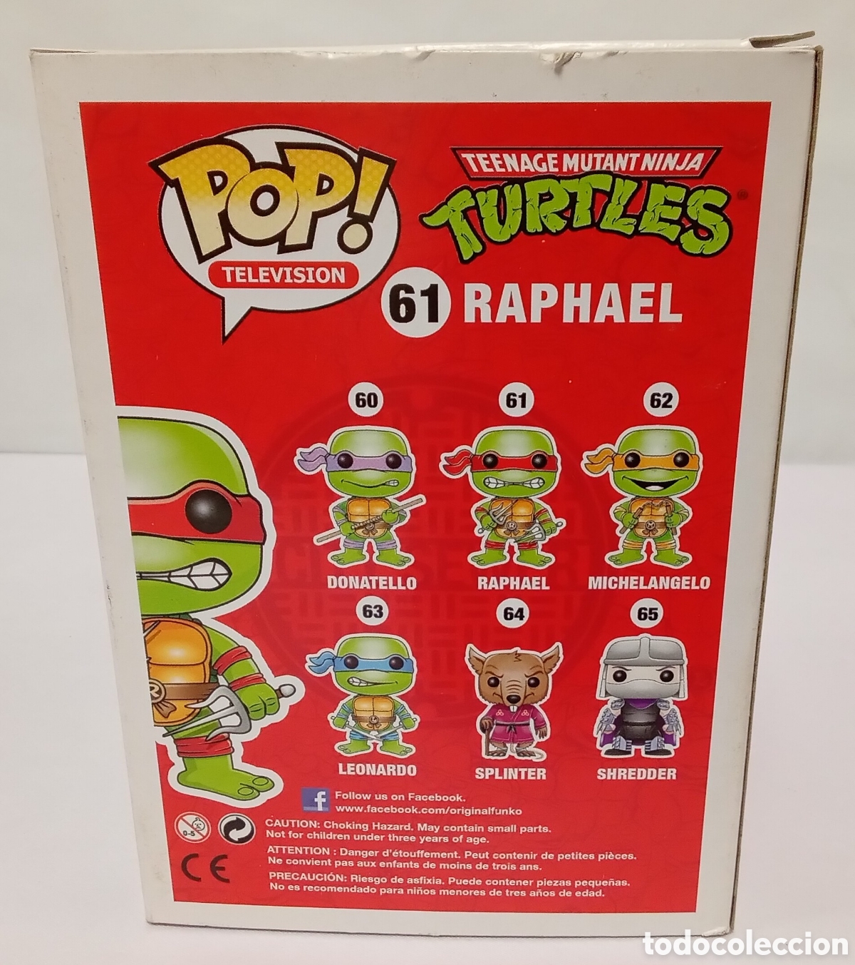 Funko Pop: Raphael Turtles ninja Funko Pop 61 - Foto 4